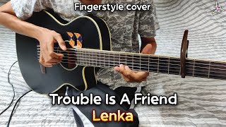 Download lagu Lenka - Trouble Is A Friend | Fingerstyle cover   Drum | Faiz Fezz mp3