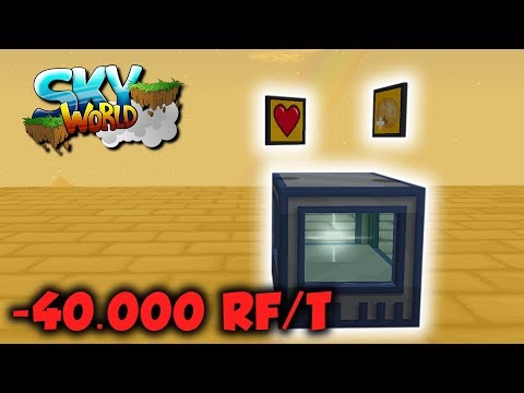 Der 40.000 RF/T Beacon! Nie Wieder Essen! - #24 - Minecraft Sky World