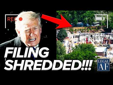 Trump Gets INSTANTLY SLAMMED for DERANGED Ballroom Filing