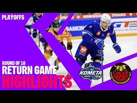 Highlights | Kometa Brno vs Luleå Hockey