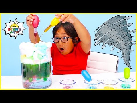 Easy DIY Weather Science Experiments for Kids to do at home!!