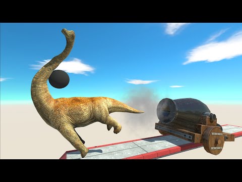 Run Away From Cannons - Animal Revolt Battle Simulator