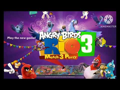 angry birds Rio 3 match 3 party trailer