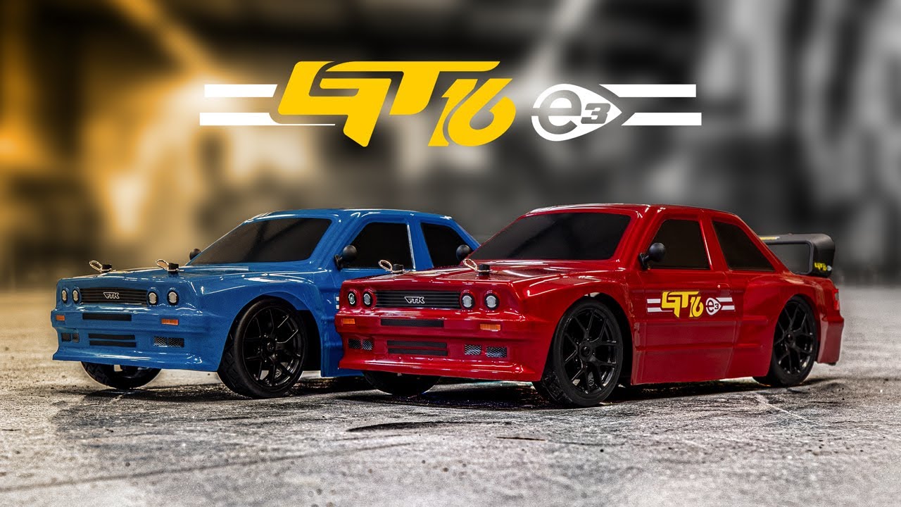 RC auto FUNTEK GT16E, modrá