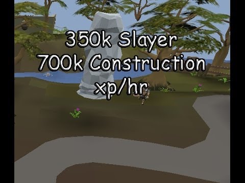 Runescape: 350k Slayer 700k Con xp/hr dupe ~Team Hax
