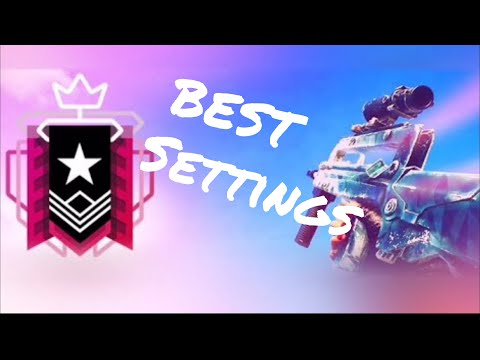 BEST SETTINGS + SENSITIVITY | NO RECOIL | OPERATION SHADOW LEGACY RAINBOW SIX SIEGE PS4 CHAMPION