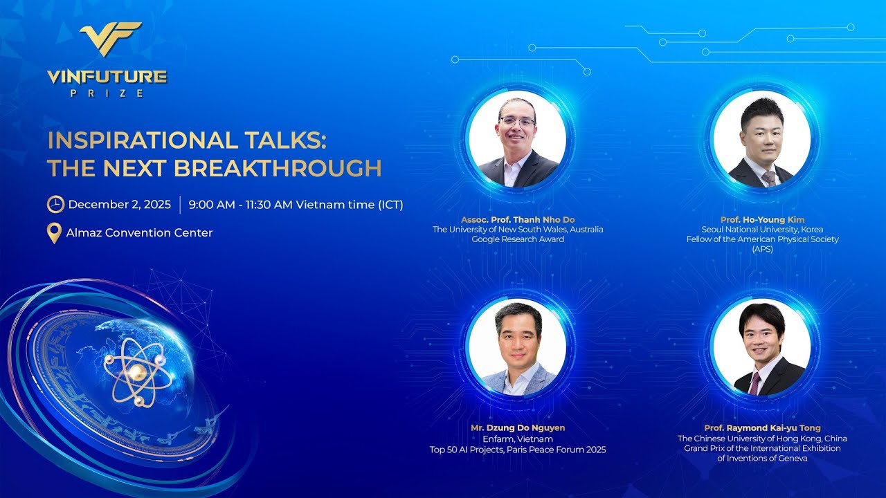 The 2025 Inspiration Talks: THE NEXT BREAKTHROUGH