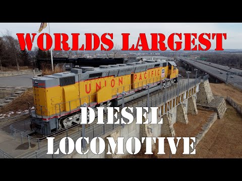 The CENTENNIAL! Union Pacific 6900 - World's Largest Diesel Locomotive
