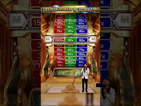 MoneyTime 1500X alcanza un nuevo récord | Nuevo juego en vivo | La gran victoria de hoy, Crazytim...