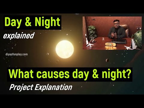 day and night - day and night explanation - project explanation - diyas funplay