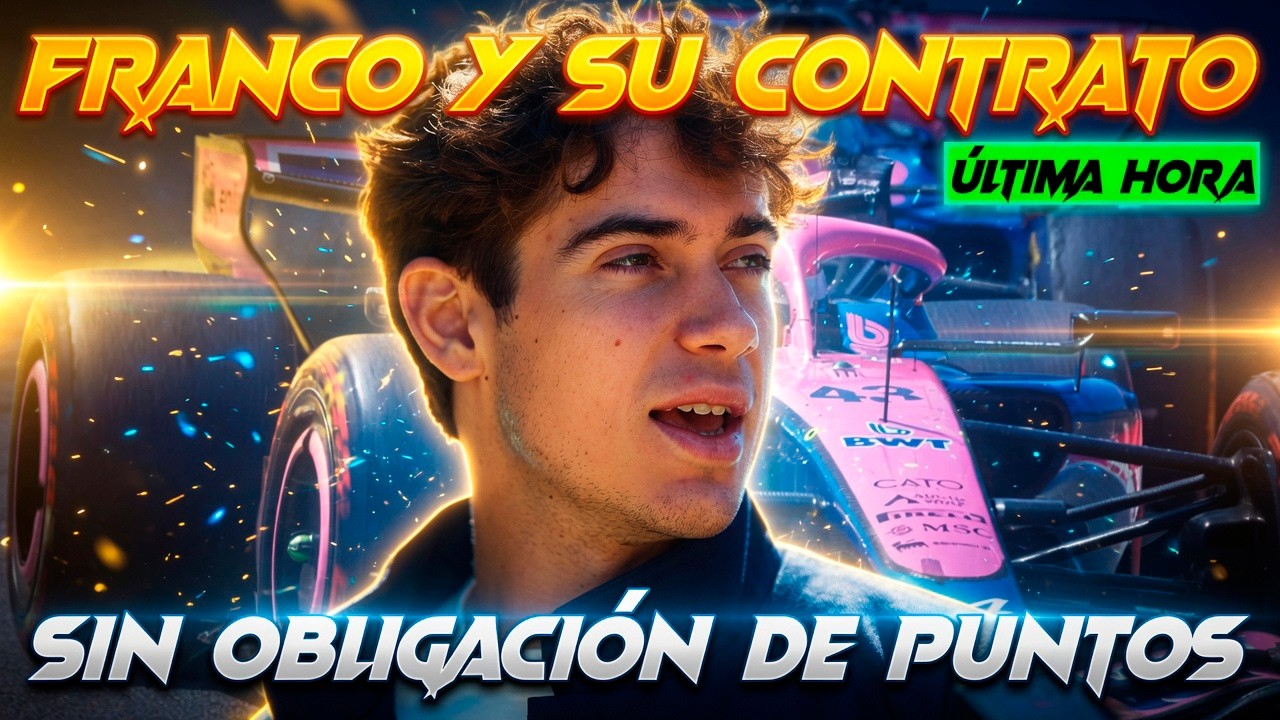 🚨COLAPINTO NO TIENE QUE PUNTUAR PARA QUE LE RENUEVEN EN ALPINE F1 | BRIATORE ELOGIA A COLAPINTO