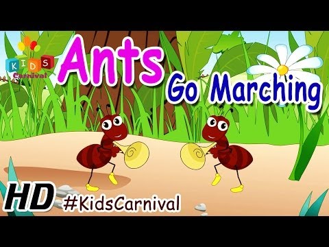 Ants Go Marching Song I Kids Videos For Kids I Kids Carnival #kidsvideo #nurseryrhymes #cartoon