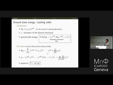 ICMP Thematic Session 5 - Many body Quantum Systems and Condensed Matter Physics (a)