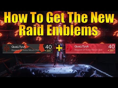 Destiny - How To Get Vosik's Venom And Machina Sacra Emblems