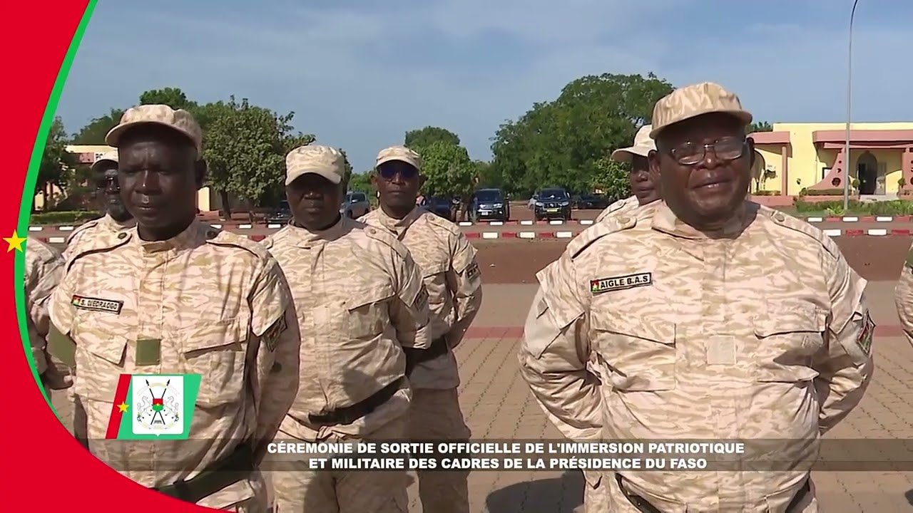 Formation militaire patriotique : une cuvée d’élites pour la Présidence du Faso
