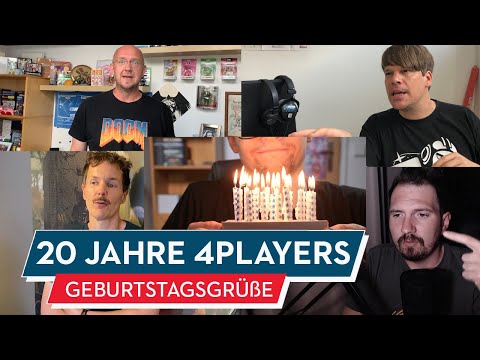 20 Jahre 4Players: Eure Glückwünsche an uns!