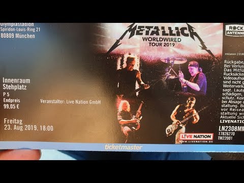 Metallica in Munich, 23.08.2019 @ Olympiastadion