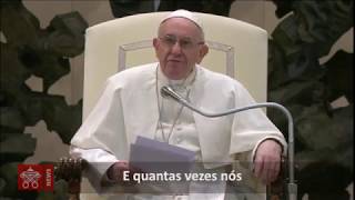 [Papa: é um escândalo ir à igreja e odiar os outros]