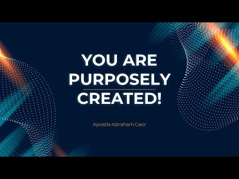 GDI Sunday Service 2021-0418 | You Are Purposely Created