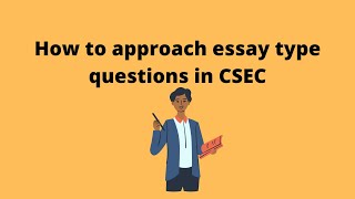 HOW TO ANSWER ESSAY QUESTIONS IN SOCIAL STUDIES