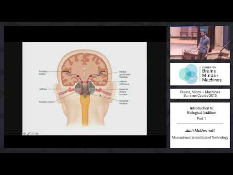 Lecture 7.1: Josh McDermott - Introduction to Audition, Part 1