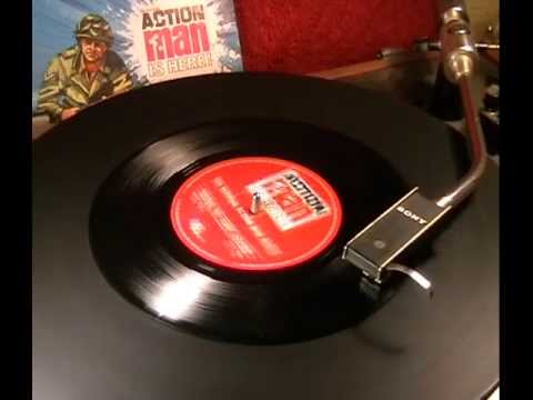 ACTION MAN - 'The Official Action Man March' + 'Battle Sounds' - 1966 45rpm