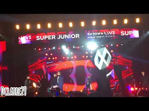 SUPER JUNIOR Sorry, Sorry + Bonamana Remix [180406 SMTOWN IN DUBAI]