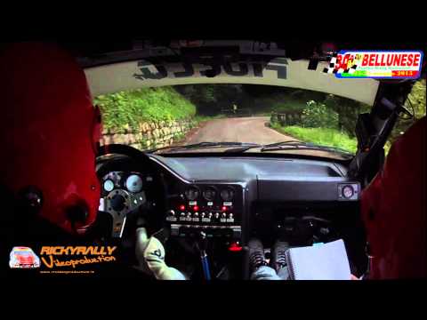 CAMERA CAR FILIPOZZI   GRIMALDI 30° RALLY BELLUNESE 2015 P S 1 LENTIAI