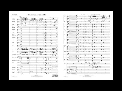 Music from Frozen II arranged by Johnnie Vinson