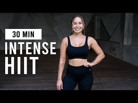 30 MIN KILLER HIIT Workout Full Body Cardio No Equipment No Repeats