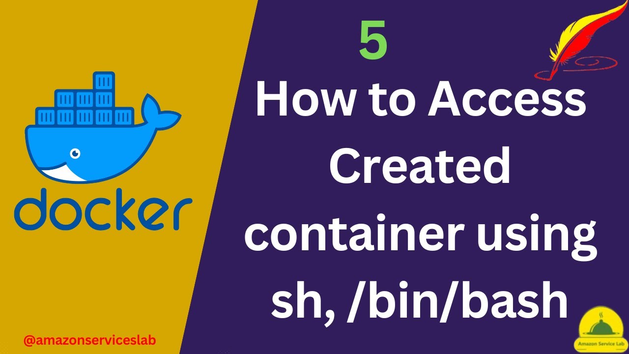 How to Access Created container using sh, /bin/bash || Docker || DevOps