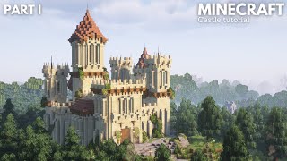 Minecraft: How to build a Medieval Castle | Minecraft Tutorial | Part 1