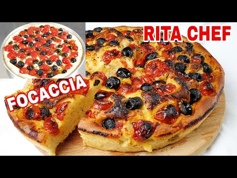 FOCACCIA ALTA E SOFFICE🍕RITA CHEF | incredibilmente buona!