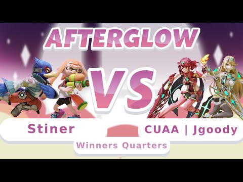 Afterglow #9: Winners Quarters - Stiner (Inkling/Falco) Vs. CUAA | Jgoody (Pyra/Mythra)
