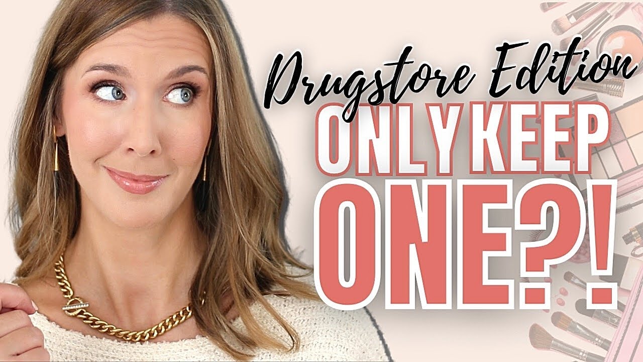 IF I COULD ONLY KEEP ONE DRUGSTORE PRODUCT FROM EACH CATEGORY...FOR LIFE!