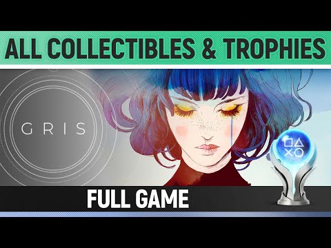 Gris - FULL GAME - All Collectibles & Trophies 🏆(Platinum Guide)