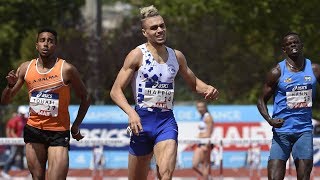 Saint-Etienne 2019 : Finale 400 m haies M (Wilfried Happio en 49’’26) Saint-Etienne 2019 : Finale 400 m haies M (Wilfried Happio en 49’’26)
