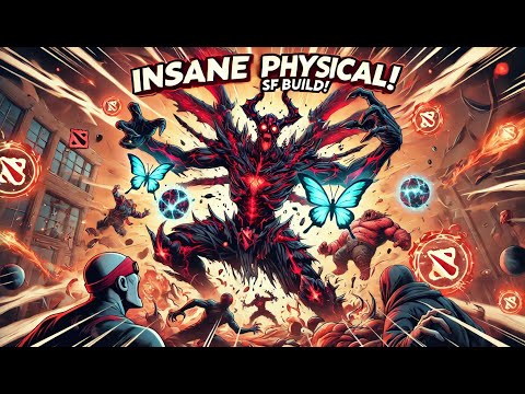 Full Physical Shadow Fiend Build by TSpirit Yatoro: High Skill Plays!