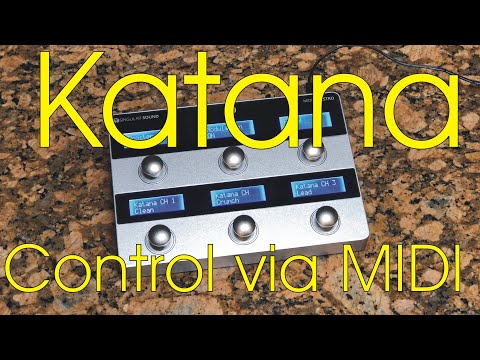 Control Katana via Midi Maestro