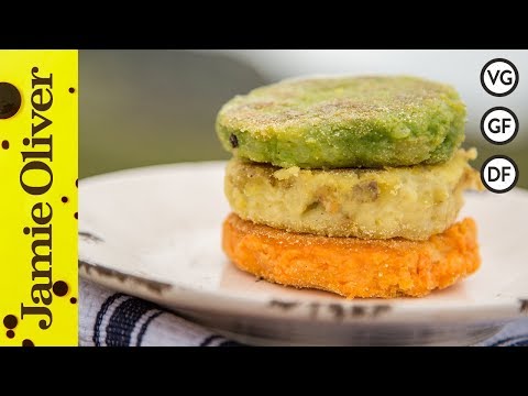 アイルランド国旗のポテトケーキ｜幸せの梨 (Irish Flag Potato Cakes | The Happy Pear)
