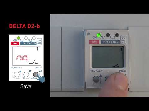 Type A-filter residual current relay Delta D2-L for harmonic components