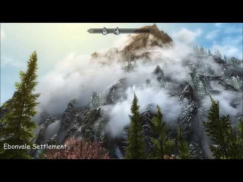 Ebonvale Settlement - Skyrim/SSE Village and House Mod