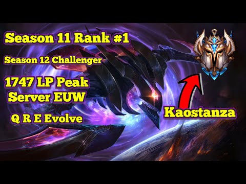 RANK #1 SEASON 11 KHA ZIX BUILD EXPLAINED KAOSTANZA KHA ZIX S12 BUILD