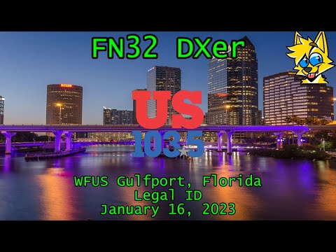 US 103.5 | WFUS Gulfport, Florida Legal ID (1/16/23)