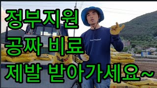 마을이장Vlog 고추심다가 정부지원 비료가 2700포대를 할당분배하고 노후 경운기 시동거는 방법의 이장의 일…