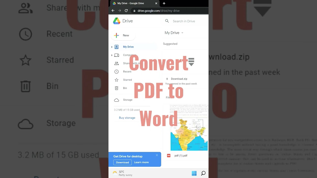 How to Convert PDf to Word #word #pdf