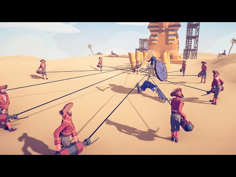 Harpooner vs Every God - Totally Accurate Battle Simulator TABS