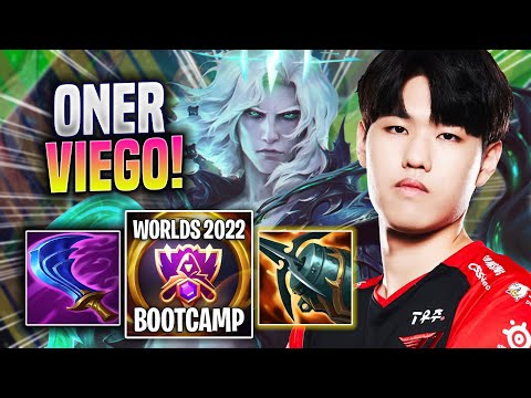 ONER IS SO CLEAN WITH VIEGO! - T1 Oner Plays Viego JUNGLE vs Nidalee! | Bootcamp 2022