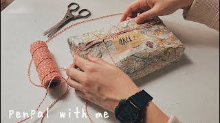 penpal with me | food and travel theme 🗺🍔