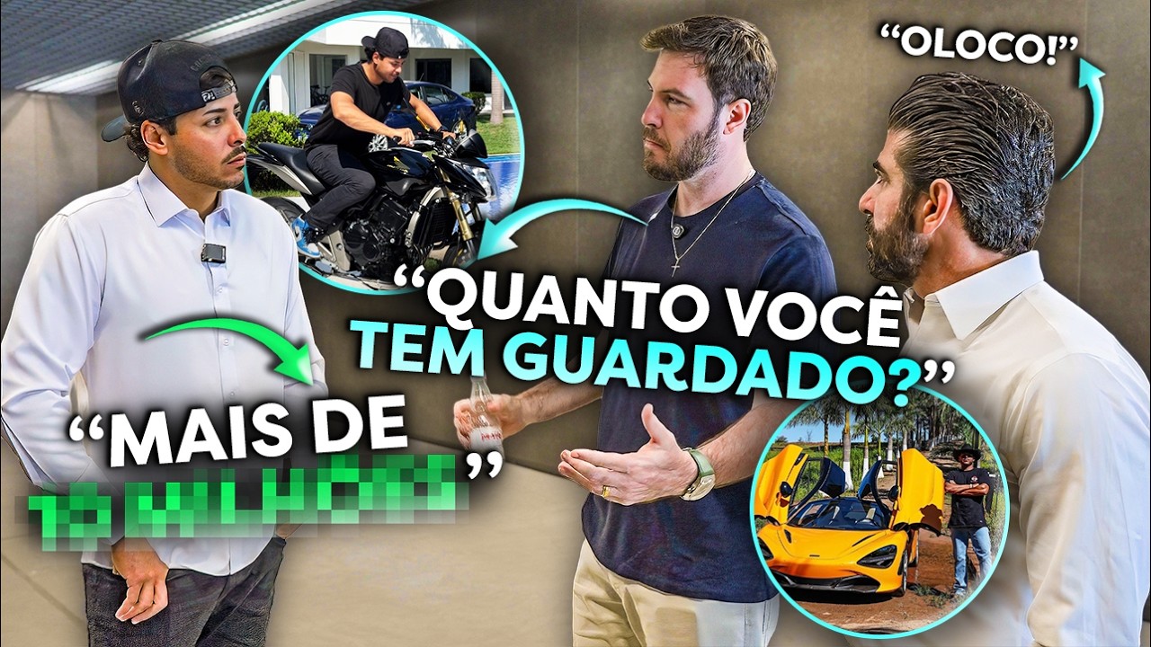 AJUDANDO UM DOS MAIORES YOUTUBERS DO BRASIL A INVESTIR (RENATO GARCIA) | ELE INVESTE NA POUPANÇA?